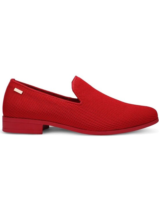 UUBARIS Men\'s Red Elegant Tuxedo Loafers Slip on Dress Shoes Formal Shoes main image 2